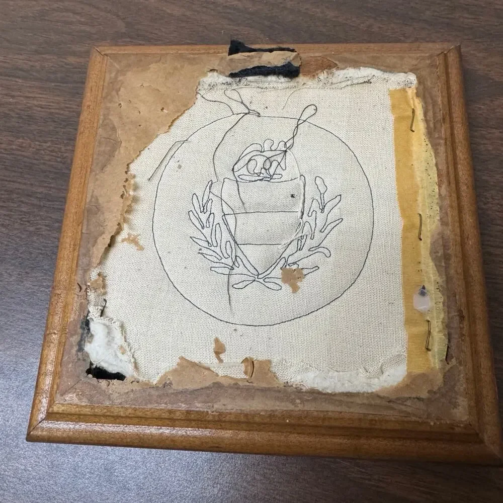 Vintage seal of state of Pennsylvania framed seal